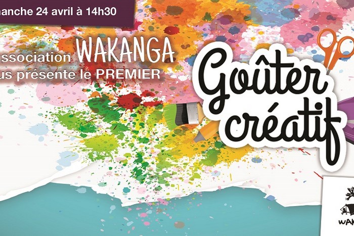 organisation d\'un goûter créatif par Wakanga